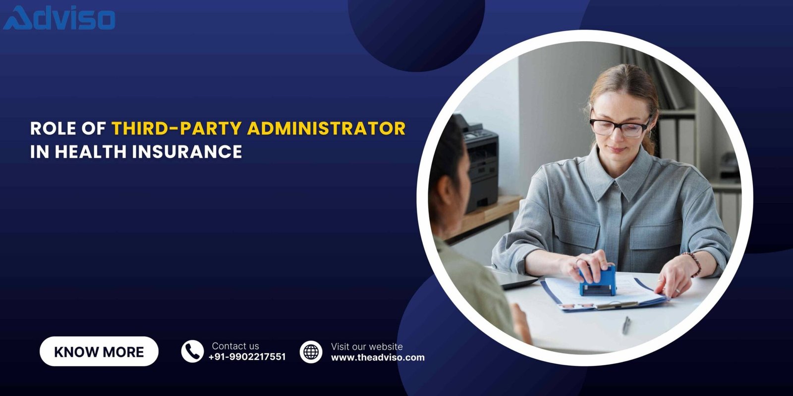 Program Administrator Insurance Role of Third-Party Administrator in Health Insurance - Advisou