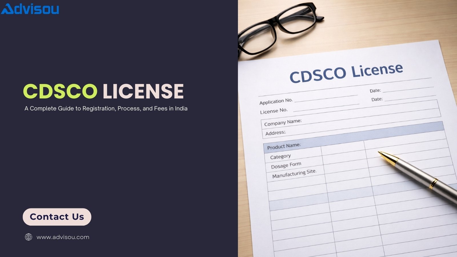 CDSCO License Registration