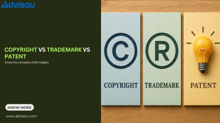 Copyright vs Trademark vs Patent