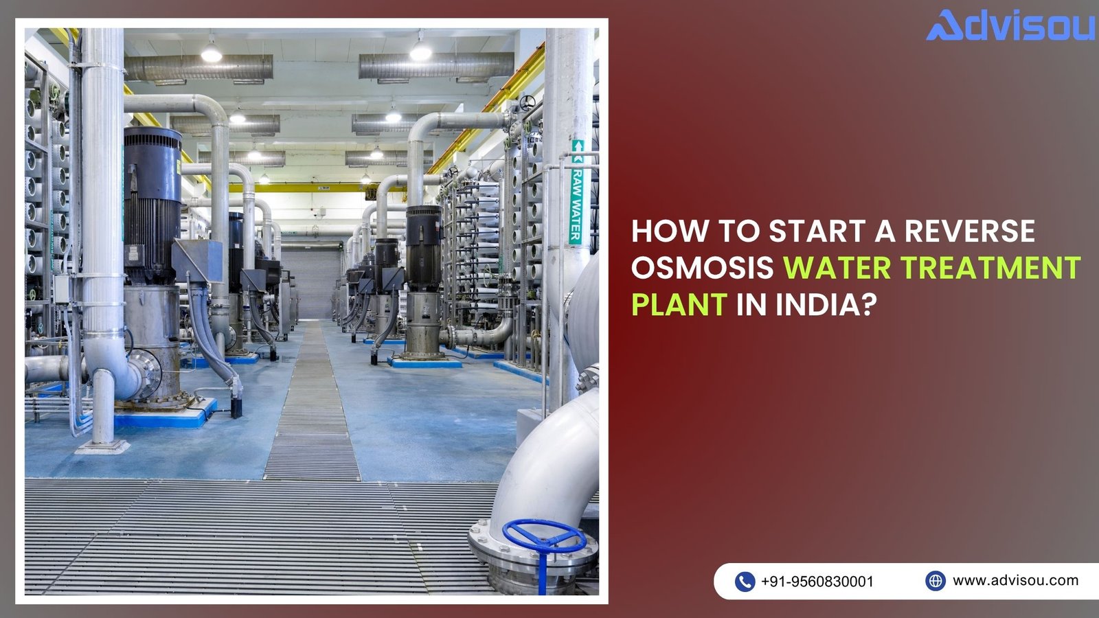 How to Start a Reverse Osmosis Water Treatment Plant in India